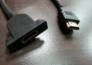 HDMI M TO F with ears CABLE