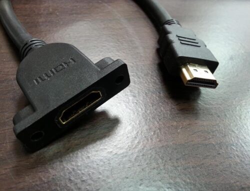 HDMI M TO F带耳朵 CABLE