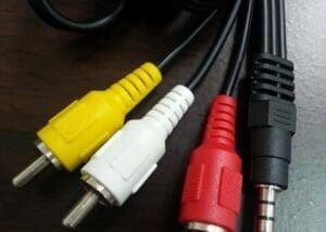 DC3.5 TO RCA CABLE